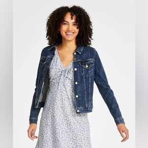 Levi's Blue Denim Jacket Sweet jane Color